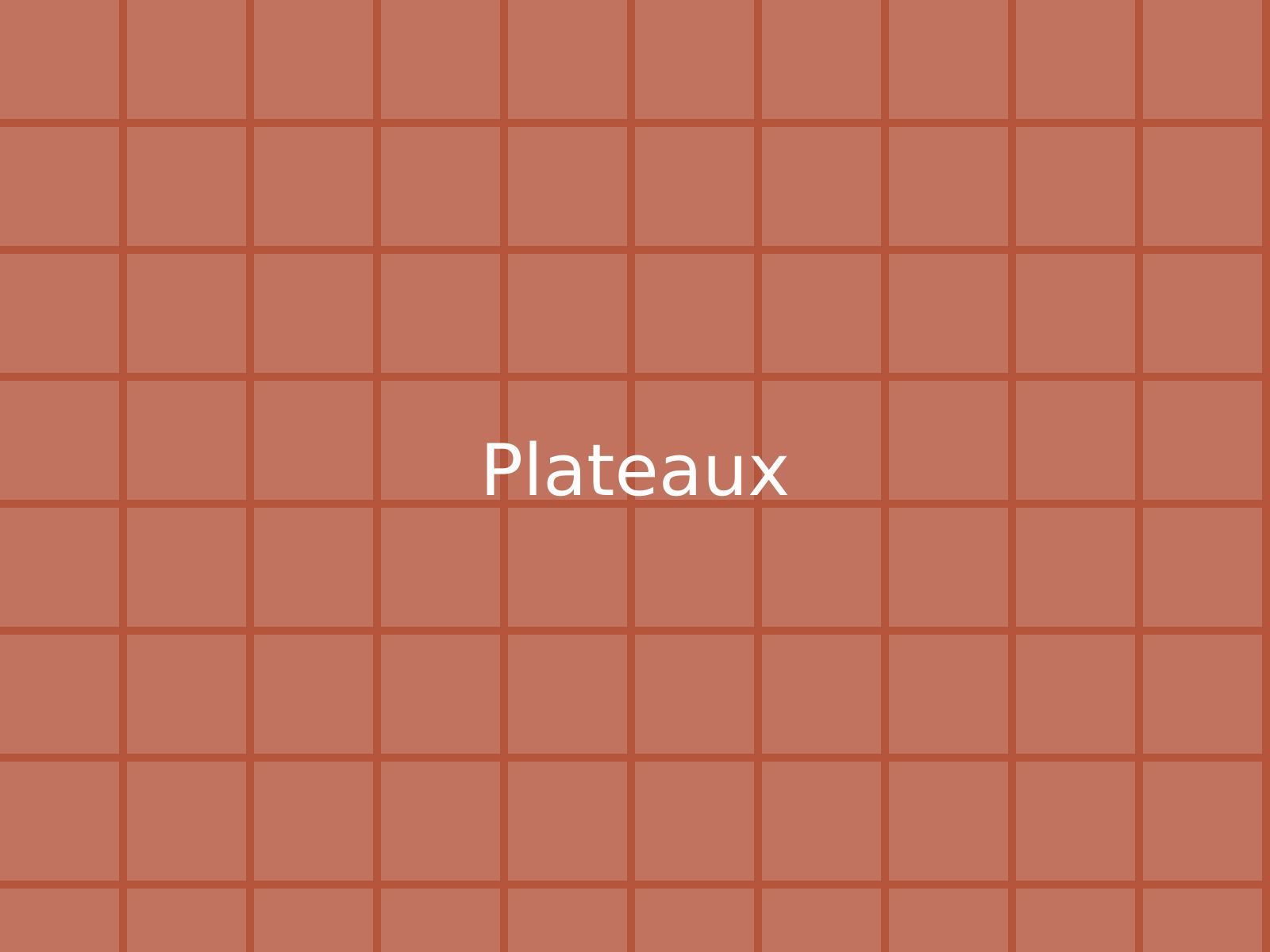 Plateaux en bois et carrelage terracotta