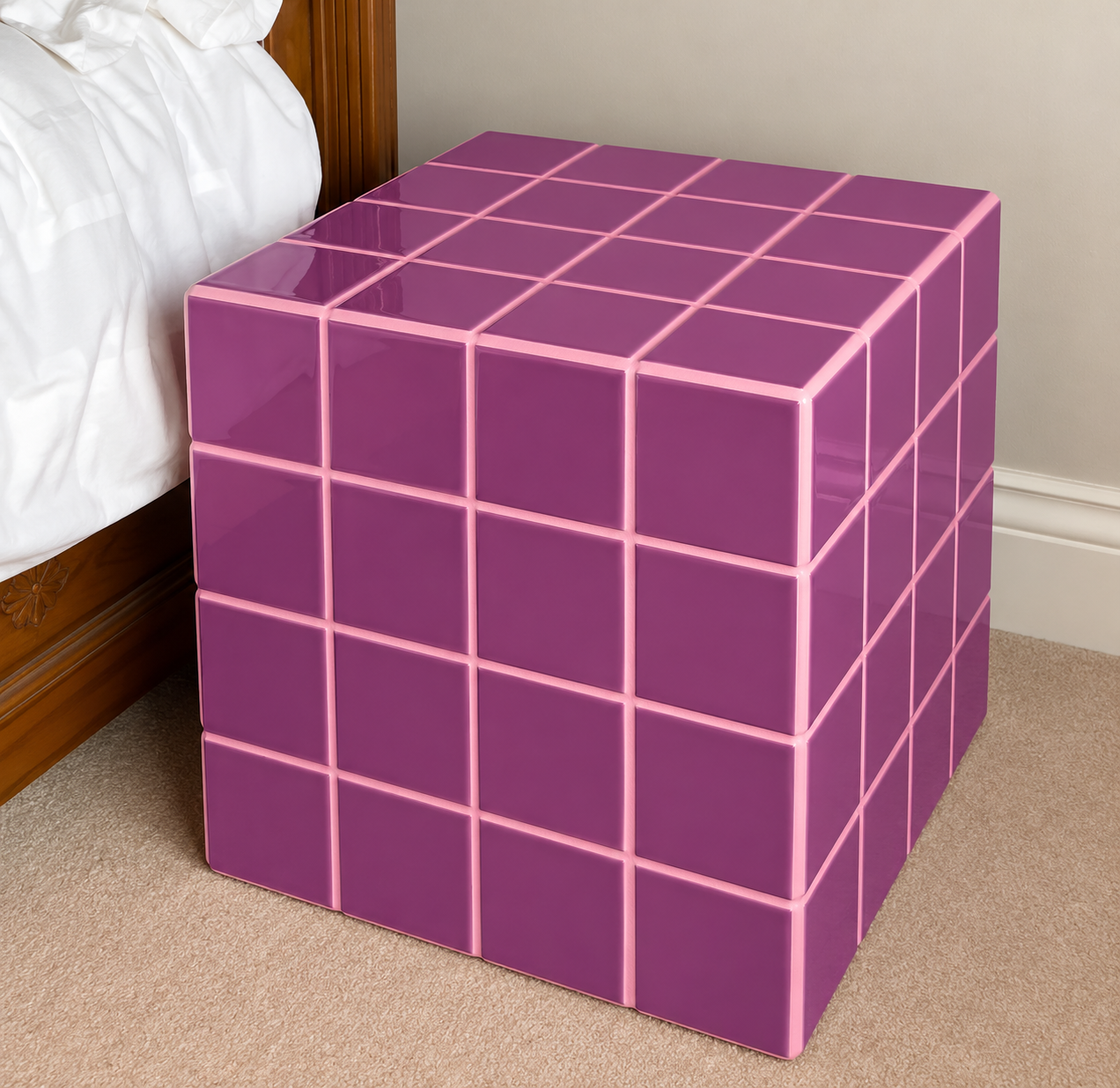Cube Violet - Joint Rose
